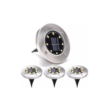 Imagem de Luz solar externa Solar Garden Stake x4 com painel embutido - Lightbek