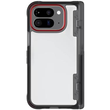 Imagem de Ghostek Capa Covert Pixel 10 Pro Fold transparente com suporte integrado e proteção total da dobradiça projetada para Google Pixel10 Pro Fold 2025 (20.3 cm) (Smoke)