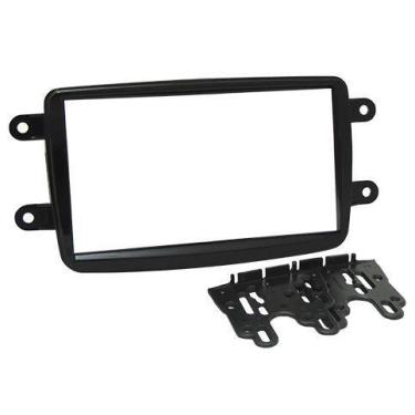 Imagem de Moldura Painel Duster/sandero/logan/kwid/captur 2 Din Black Piano - FI