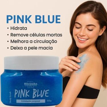 Imagem de Rhenuks Pink Blue Esfoliante Corporal 300g Renovação e Maciez