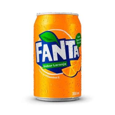Imagem de Refrigerante Fanta Laranja Lata 350ml