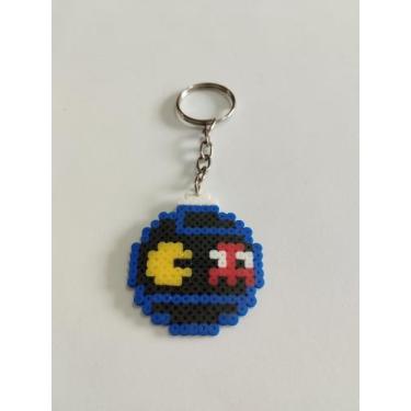 Imagem de Chaveiro Pac-Man Pixel Art - Pixel Jipa 