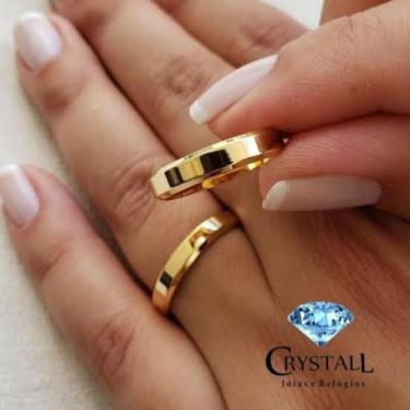 Imagem de Par de Alianças em Ouro 18K