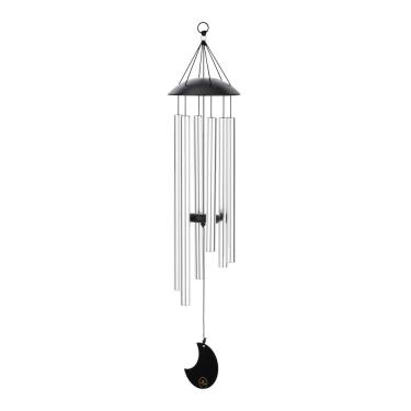 Imagem de Meinl Sonic Energy Moon Meditation Chime 32"/80 cm - 432 Hz - Round Arch/Silver