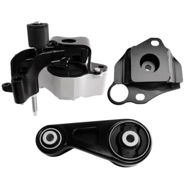 Imagem de LOONGRIE Kit de montagem de motor e transmissão, compatível com Prius 2004-20091.5L L4 motor elétrico/a gás, substitui OE A42029 1230521190 A4246 1230621030 A4248 1236321030 conjunto de 3