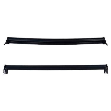 Imagem de YIFOUM Cobertura de cortina de para-sol para teto solar Panorama para Mercedes-Benz GLA X156 X205 W205 C200 C220 C260 C300 2014-2019 A1567800040/A2537800240 (traseira preta)