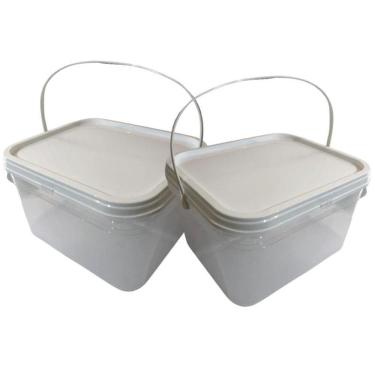 Imagem de Balde Para Construção Transparente 2.4L-Kit 7 Pçs