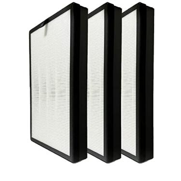 Imagem de Nispira Filtro HEPA H05 3 em 1 de substituição compatível com purificador de ar HIMOX H05, pacote com 3