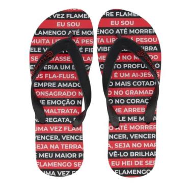 Imagem de Chinelo Flamengo Escadaria da Gávea Preto 43-44
