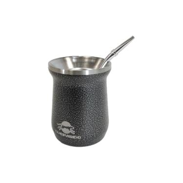 Imagem de Classic Mate Cuia Térmica, 236ml, Branco, Aço Inox, Isolamento a Vácuo, Mantém Chimarrão Quente 45min e Tereré Gelado 4h, 9.53x9.53x17.15cm