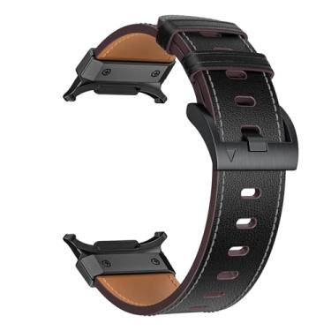 Imagem de BIK Para samsung galaxy assista ultra cinta 47mm acessórios pulseira esportiva de couro para galaxy watch 7 ultra pulseiras(Black)