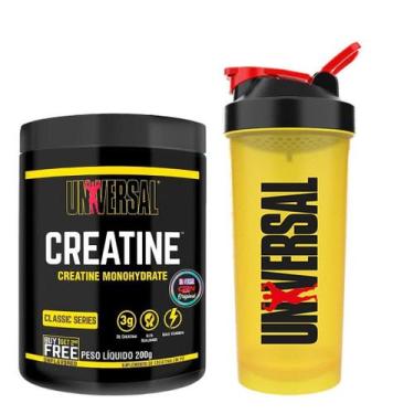 Imagem de Creatina Monoidratada Universal Nutrition 100% Pura Importada 200g