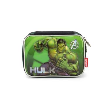 Imagem de Estojo Escolar Masculino do Hulk 100 Pens by Luxcel 39594
