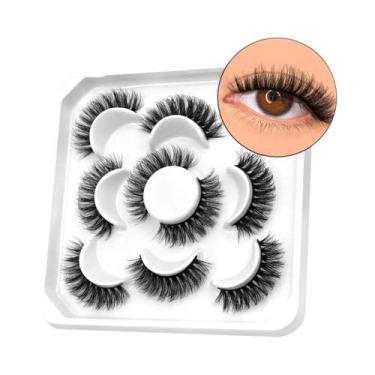 Imagem de Cílios Postiços Cat Eye Manga Veltrinay C Curl Com Efeito Natural E Po