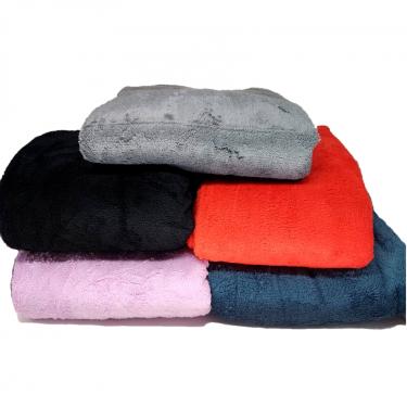 Imagem de Manta de Microfibra Casal Dyuri Lisa 1,80m x 2,00m