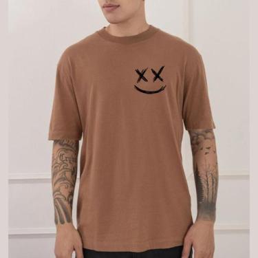 Imagem de Camiseta Unisex Streetwear Olhos X Tumblr Camisa Premium Envio - Rápid