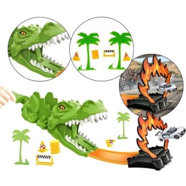 Imagem de Pista De Corrida Infantil Lançador Radical Tubarão Ou Crocodilo Presen
