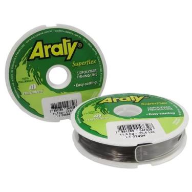 Imagem de Linha ARATY UV 100m Mazzaferro, Fume, 45mm