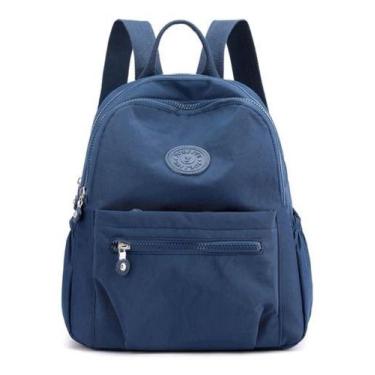 Imagem de Mochila Feminina Impermeável Tactal Passeio  Ótimo, Azul, Marinho