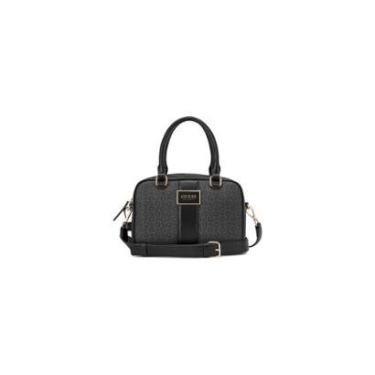 Imagem de Bolsa Isabella Box Satchel Cinza Escuro-Feminino