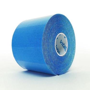 Imagem de Bandagem Kinesiology Tape Premium Azul 5Cmx5M Reffvt01043 Fisiovital A