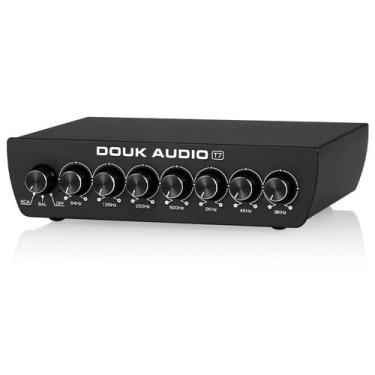 Imagem de Pré-amplificador Equalizador Balanceado de 7 Bandas Douk Audio com Ent