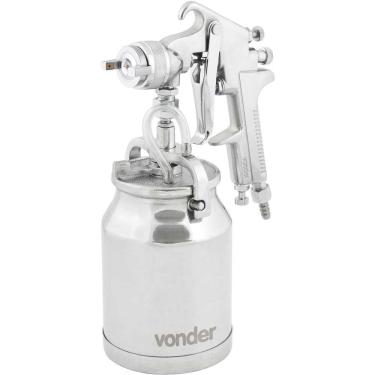 Imagem de Pistola Para Pintura Caneca Em Aluminio Tipo Succao Psv 100 - Vonder