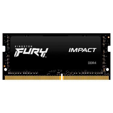 Imagem de Memória SODIMM 16GB DDR4 2666MHz Kingston Fury Impact - para Notebook - CL15 - KF426S15IB1/16