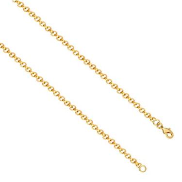 Imagem de Cordão de Ouro Masculino Folheado 18k Português