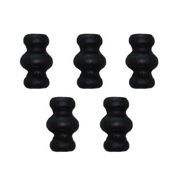 Imagem de Kit 5 Anueto em Ferro Fundido Decoração Grade Portão N12 6cm