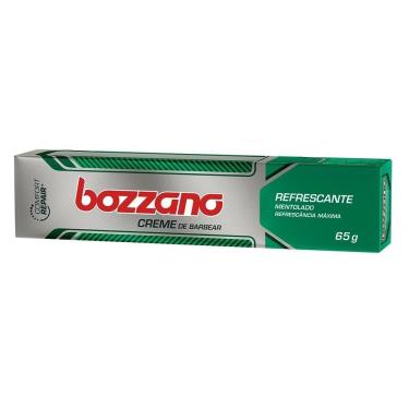 Imagem de Creme Barbear Bozzano Mentolado 65g - Embalagem c/ 6 unidades