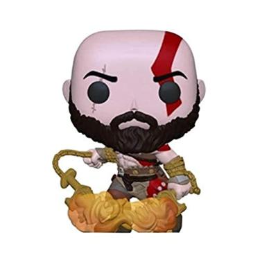 Imagem de Funko Pop! God of War Kratos with The Blades of Chaos Exclusive Figure 154 GITD Glow in The Dark**funkofilia store**