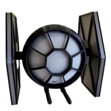 Imagem de Suporte Para Echo Dot 4 E 5 Tie Fighterr Star Wars
