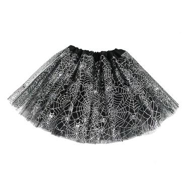 Imagem de Halloween Tule Tutu Saia Tule Anágua Traje Clássico Festa Femini Vestido Tutu Saia para Roupa Proms Concerto Ensaio Performance, adulto