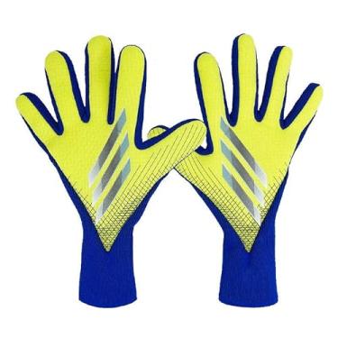 Imagem de Luvas de goleiro de futebol, luvas protetoras de goleiro de futebol Proteção aprimorada para dedos e mãos Proteção de goleiro Equipamento de proteção de futebol acolchoado para treinamento e partida