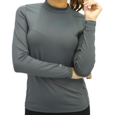 Imagem de Camiseta UV Feminina Proteção Solar Manga Longa Leve Fitness-Feminino