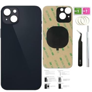 Imagem de ZMVDJZ Substituição de vidro traseiro 14 Plus para iPhone 14 Plus (meia-noite, 6,7 polegadas) com fita pré-instalada + instruções de instalação + ferramentas de reparo + protetor de tela (meia-noite)