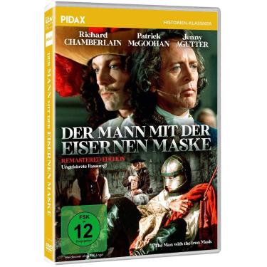 Imagem de Der Mann mit der eisernen Maske - Hervorragende Verfilmung des berühmten französischen Romans von Alexandre Dumas in der ungekürzten Fassung - Pidax Historien-Klassiker [Alemania] [DVD]