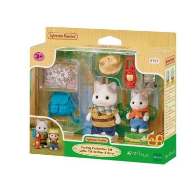 Imagem de Sylvanian Families - Conjunto Exploração Animada - Irmão E Bebê Gatos