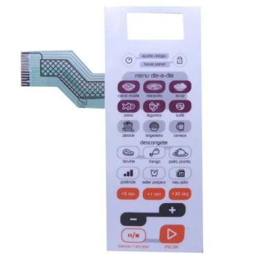 Imagem de Painel Teclado Membrana Microondas Brastemp Bms45