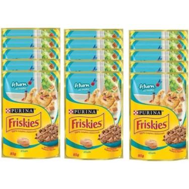 Imagem de 15 Sachês Friskies Atum 85g