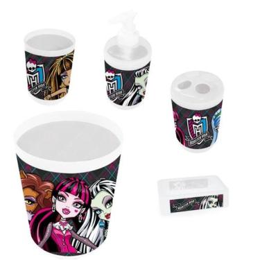 Imagem de Kit banheiro Monster High 5 peças - Mattel