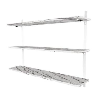 Imagem de Prateleira de Parede Nicho Wick Modelo Industrial - Loja da Isa, Branc