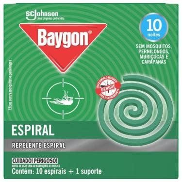 Imagem de Repelente Espiral Baygon 10 Unidades