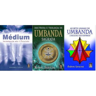 Imagem de KIT 3 LIVROS Médium: Incorporação não é possessão + Doutrina e teologi