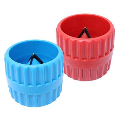 Imagem de Honbay Ferramenta de chanfro de tubo e rebarbação de tubo de alargador interno e externo de 2 peças para tubos de alumínio e latão de cobre PVC PPR (3/40.6 cm a 1-1/5.1 cm)
