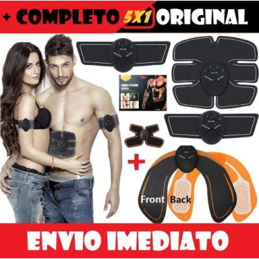 Imagem de Estimulador Corporal Tonificador Muscular Completo 5 em 1 Bumbum Glúte