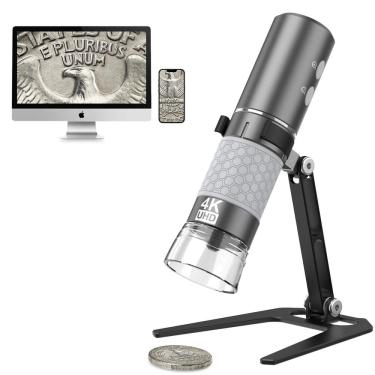 Imagem de Microscópio digital WiFi Cainda 4K 3840x2160p para  Andr