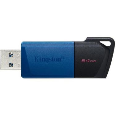 Imagem de Pen Drive de 64GB Kingston Datatraveler Exodia M DTXM/64GB USB 3.2 - A