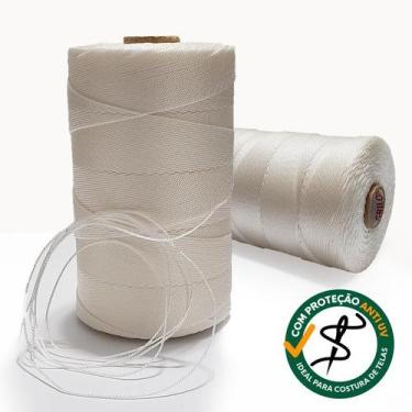 Imagem de Fio Torcido Cordonel Nylon Grilon 210/012 Branco 200g -7un - ARRUD'EST